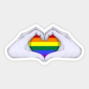 Rainbow flag Sticker